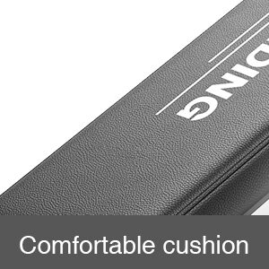 Comfortable PU Leather: 5 layer thickened layer with anti-skid and resistance.