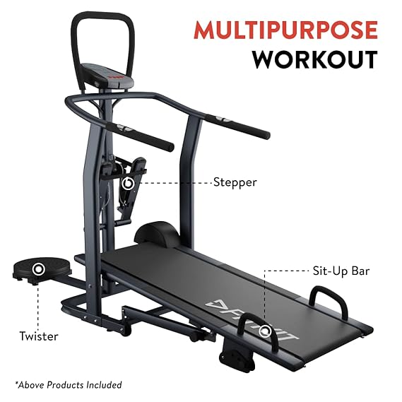 Fitkit 4in1 Manual Treadmill - Image 3